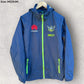 Canberra Raiders ISC Blue Windbreaker Hooded Jacket