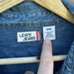 LEVI JEANS DENIM LONG SLEEVE BUTTON UP SHIRT
