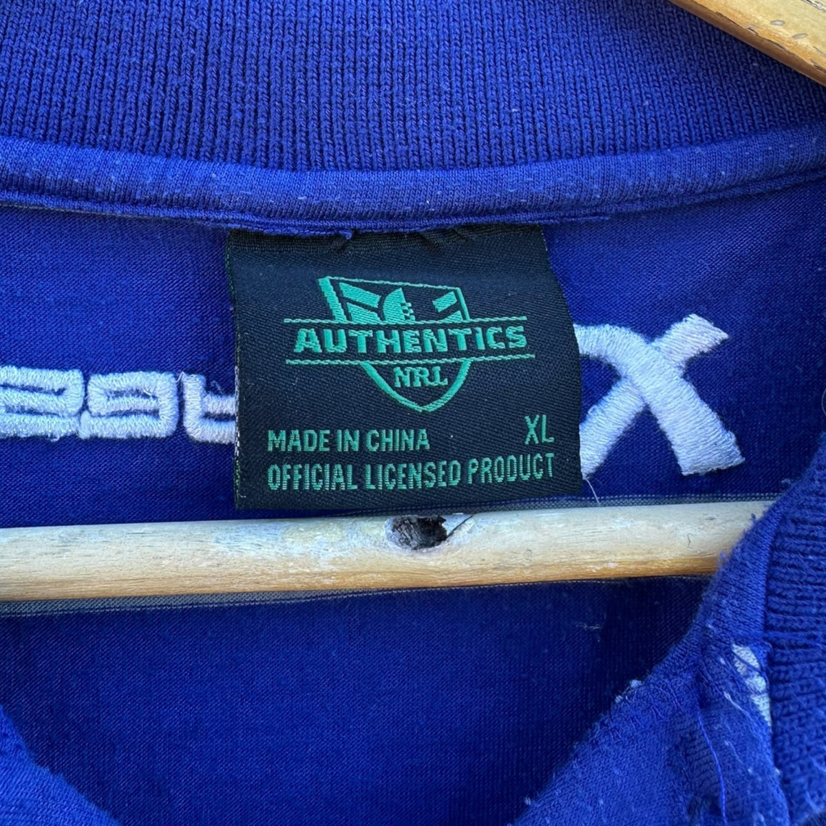 Canterbury Bulldogs X-Blades Blue NRL Polo Shirt