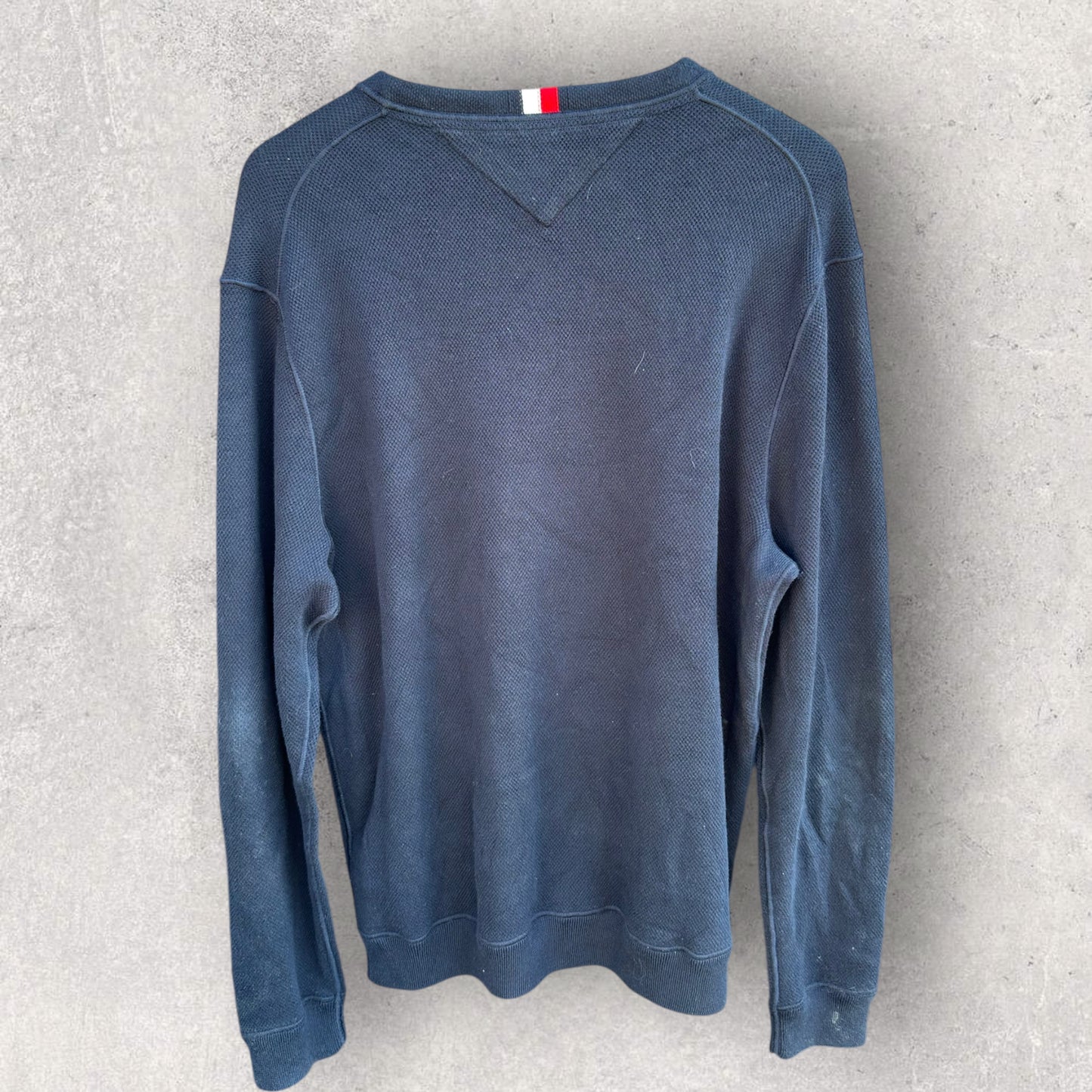 TOMMY HILFIGER BLUE PULLOVER JUMPER