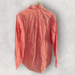 RALPH LAUREN POLO RED/ORANGE LONG SLEEVE BUTTON UP SHIRT