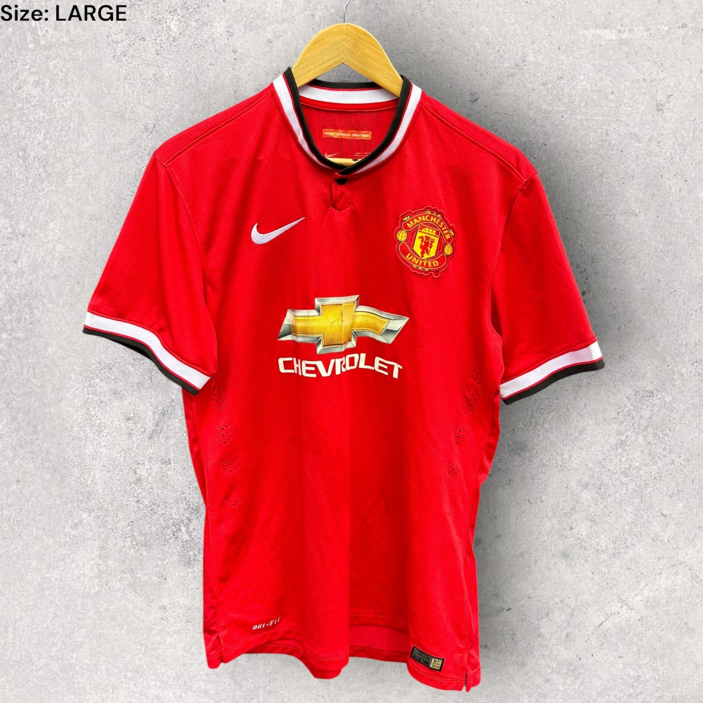MANCHESTER UNITED 2014-2015 NIKE HOME FOOTBALL JERSEY