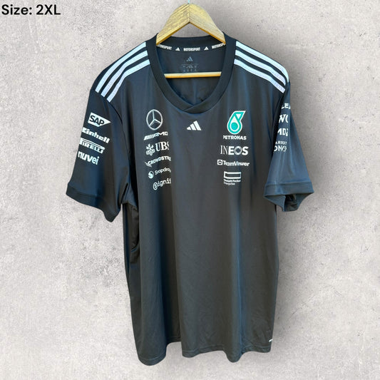 MERCEDES AMG PETRONAS F1 ADIDAS 2024 TEAM SHIRT
