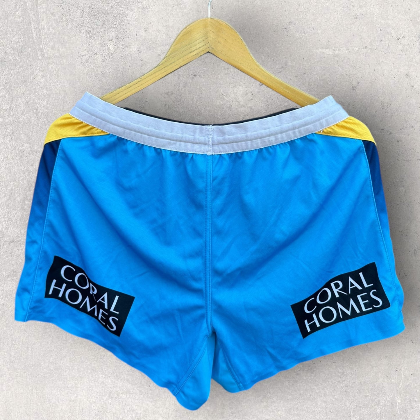 GOLD COAST TITANS PLAYER WORN SHORTS ISSUED TO SAM MCINTYRE