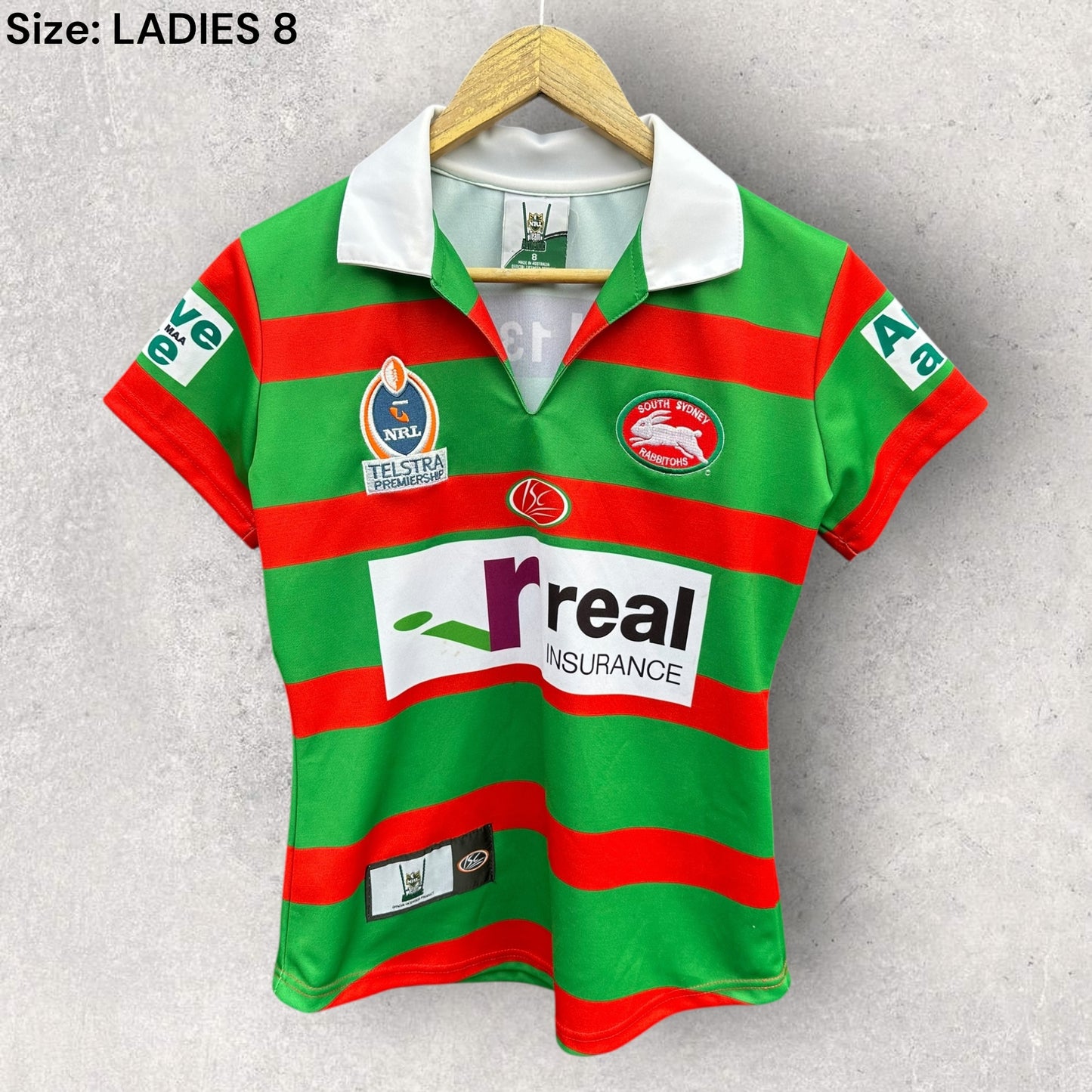 South Sydney Rabbitohs ISC 2006 Vintage Ladies Home NRL Jersey