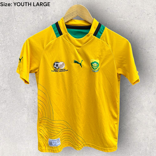 SOUTH AFRICA 2012 HOME PUMA FOOTBALL KIDS JERSEY