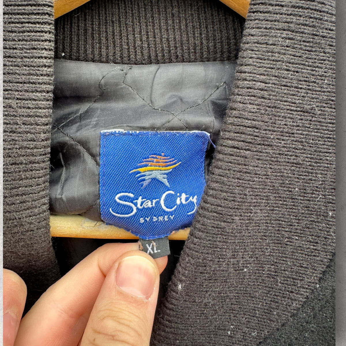 Star City Casino Sydney Vintage Letterman Bomber Jacket