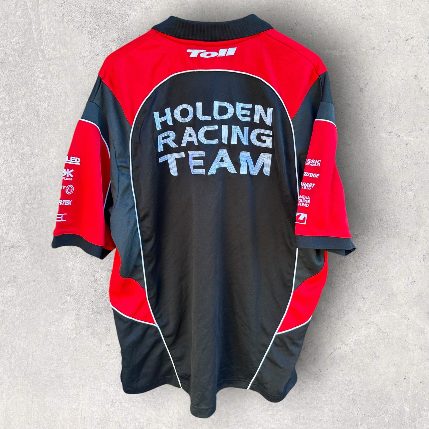 Holden Racing Team V8 Supercars Black Motorsport Polo Shirt