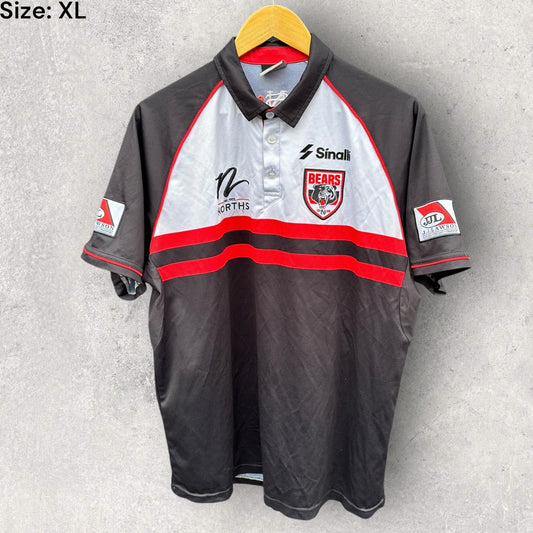NORTH SYDNEY BEARS MEDIA POLO SHIRT ISSUED TO BEN TALTY