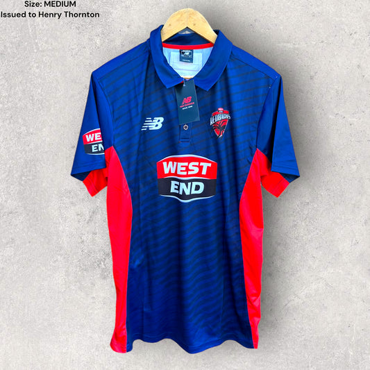 HENRY THORNTON ISSUED SOUTH AUSTRALIA REDBACKS TRAINING SHIRT