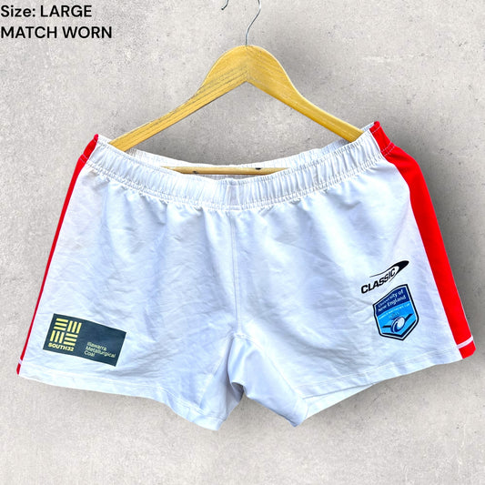 ST GEORGE ILLAWARRA DRAGONS HAROLD MATTHEWS MATCH WORN SHORTS