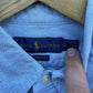 RALPH LAUREN POLO BLUE SHORT SLEEVE BUTTON UP SHIRT