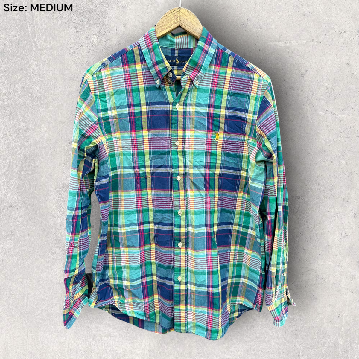 Ralph Lauren Polo Multi-Coloured Long Sleeve Button Up Shirt
