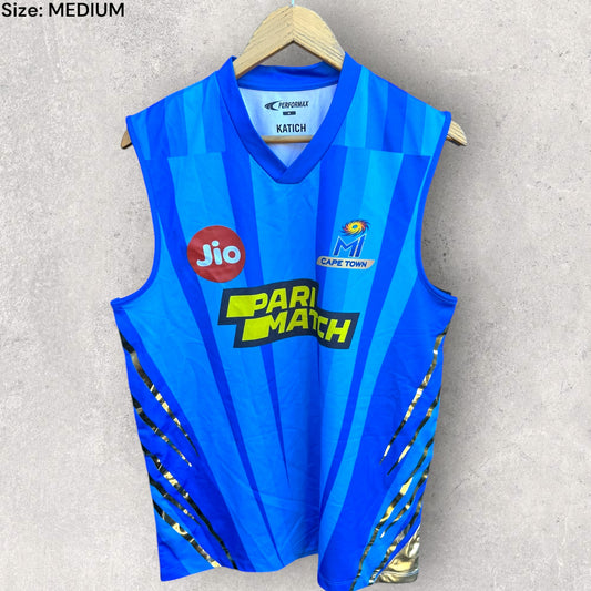 SIMON KATICH ISSUED MUMBAI INDIANS IPL COACHES CRICKET VEST