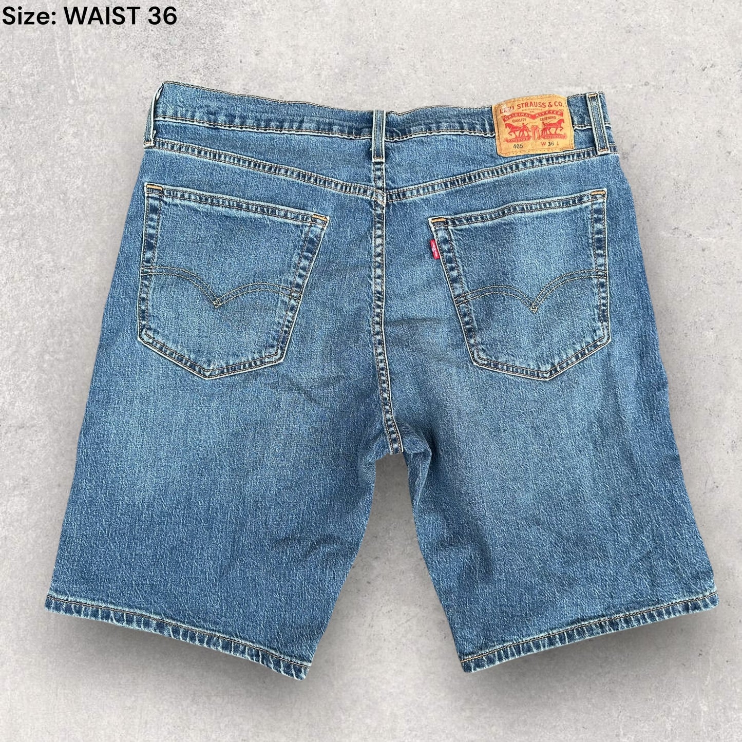 Levi Strauss 405 Denim Short Jeans