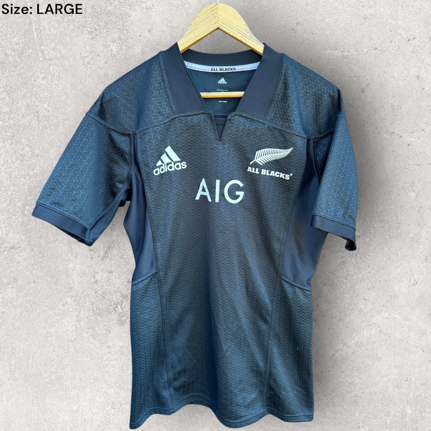 NEW ZEALAND ALL BLACKS 2018 ADIDAS RUGBY UNION JERSEY