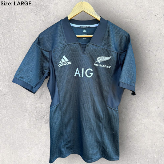 NEW ZEALAND ALL BLACKS 2018 ADIDAS RUGBY UNION JERSEY