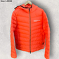 Porsche Experience Orange Hooded Puffer Jacket