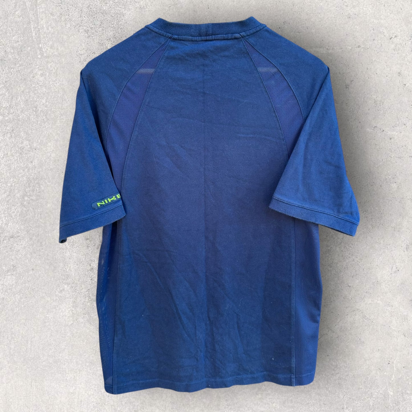 Nike Vintage Blue Embroided Short Sleeved T-Shirt