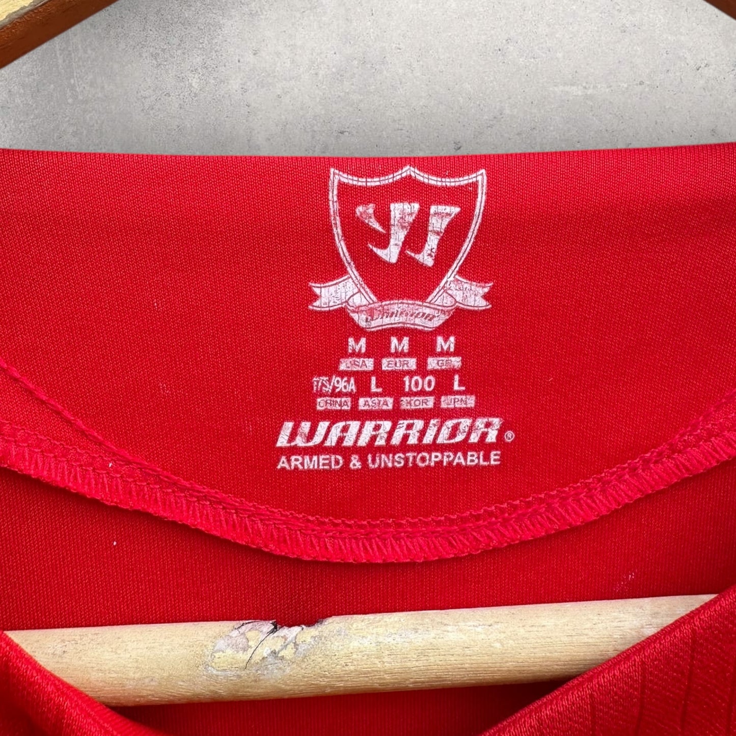 LIVERPOOL 2014-2015 HOME  WARRIOR FOOTBALL JERSEY