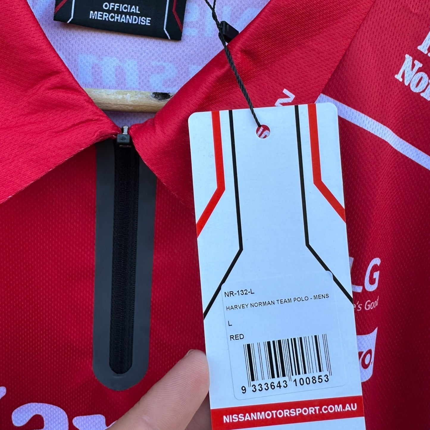 HARVEY NORMAN X NISSAN TEAM RACING MOTORSPORT POLO SHIRT
