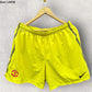 MANCHESTER UNITED NIKE DRI-FIT YELLOW TRAINING FOOTBALL SHORTS