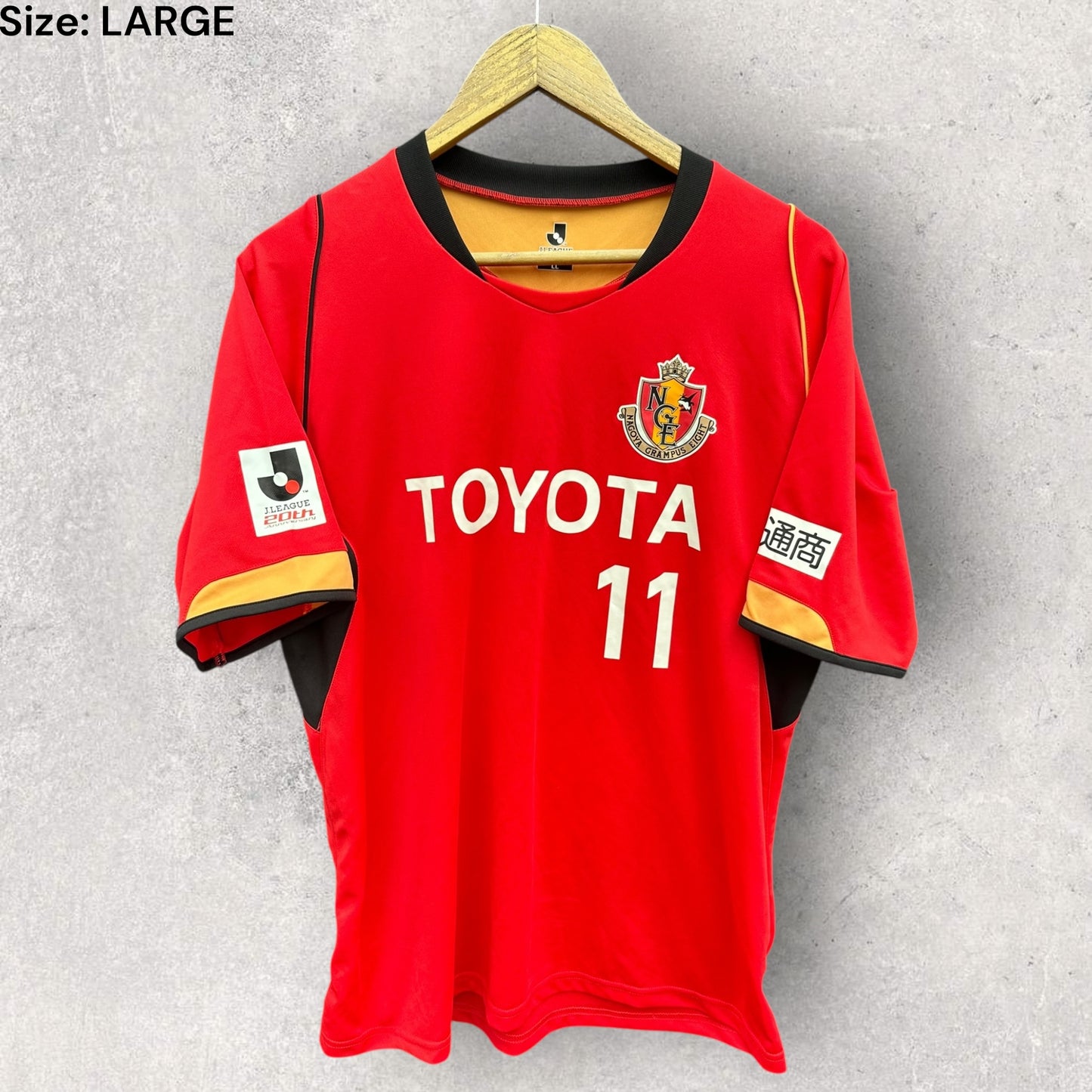 NAGOYA GRAMPUS J LEAGUE HOME FOOTBALL JERSEY