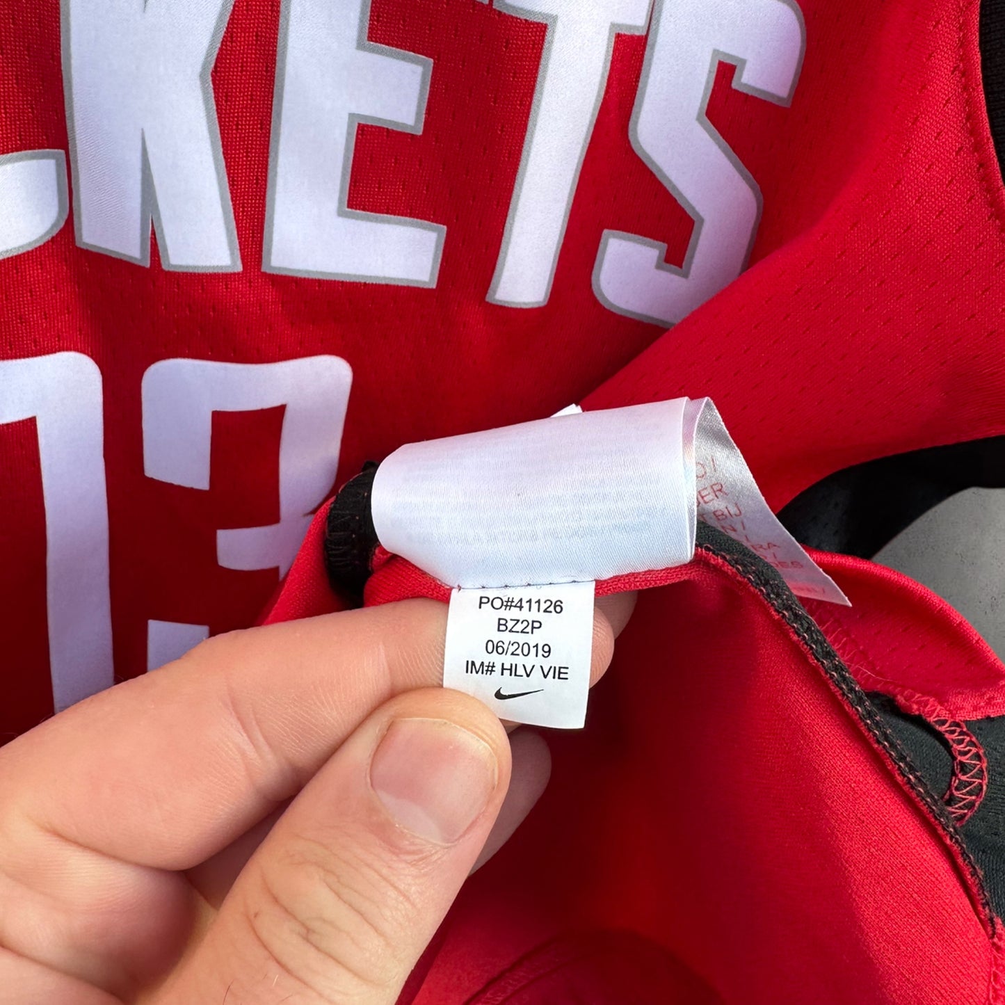 JAMES HARDEN HOUSTON ROCKETS NIKE KIDS 2019 JERSEY