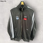Nrl Telstra Premiership ASICS Referees Full Zip Black Rugby League Jacket