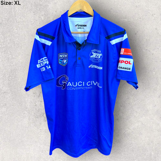 NARELLAN JETS STEEDAN RUGBY LEAGUE POLO SHIRT