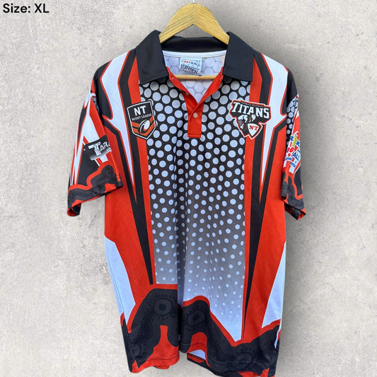 NORTHERN TERRITORY TITANS RUGBY LEAGUE POLO SHIRT