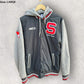 Sydney Swans ISC on field bomber afl hooded jacket
