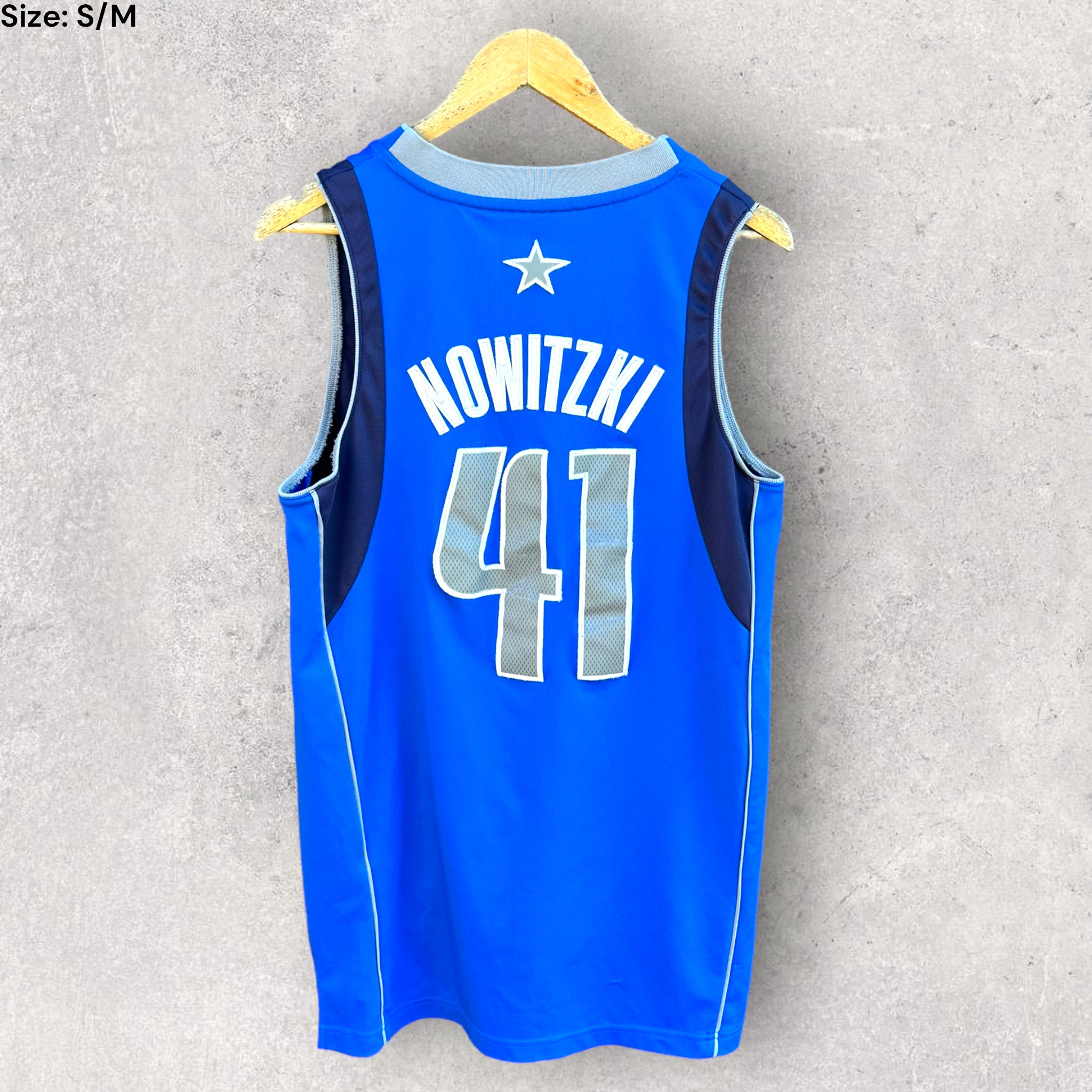 DIRK NOWITZKI DALLAS MAVERICKS 2012 ADIDAS JERSEY THRILLOFTHETHRIFT