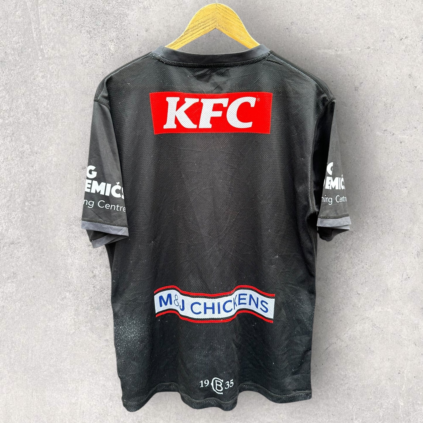 Canterbury Bulldogs Black Classic Rugby League Training Shirt