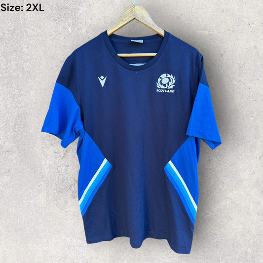 Scotland Rugby Union Macron Short Sleeve Shirt