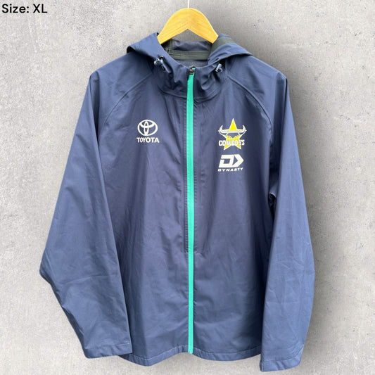 NORTH QUEENSLAND COWBOYS DYNASTY WINDBREAKER HOODED JACKET