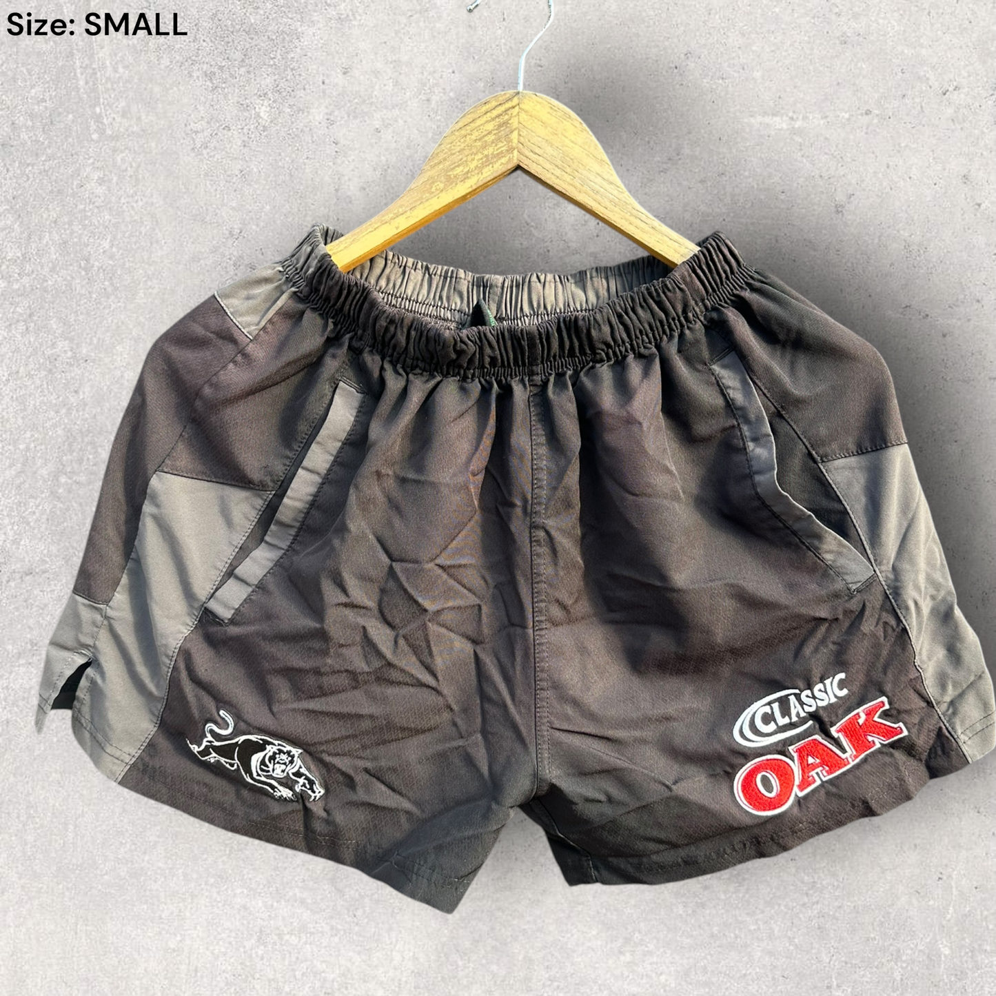 Penrith Panthers Classic Oak Black NRL Training Shorts