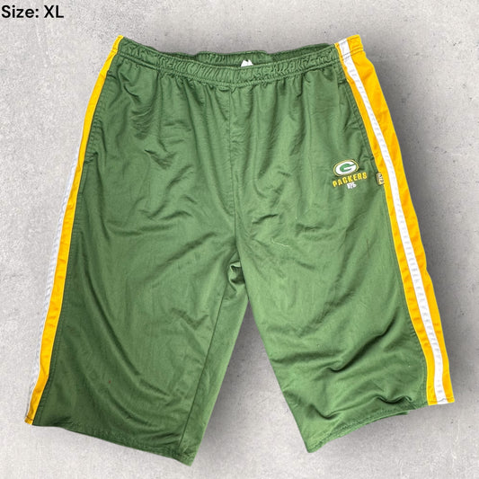 GREEN BAY PACKERS NFL GREEN SHORTS