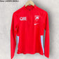SYDNEY SWANS NIKE FULL ZIP LADIES LONG SLEEVE TRAINING SHIRT