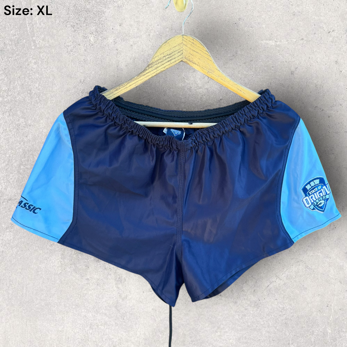 NSW Blues Classic Rugby League Match Shorts