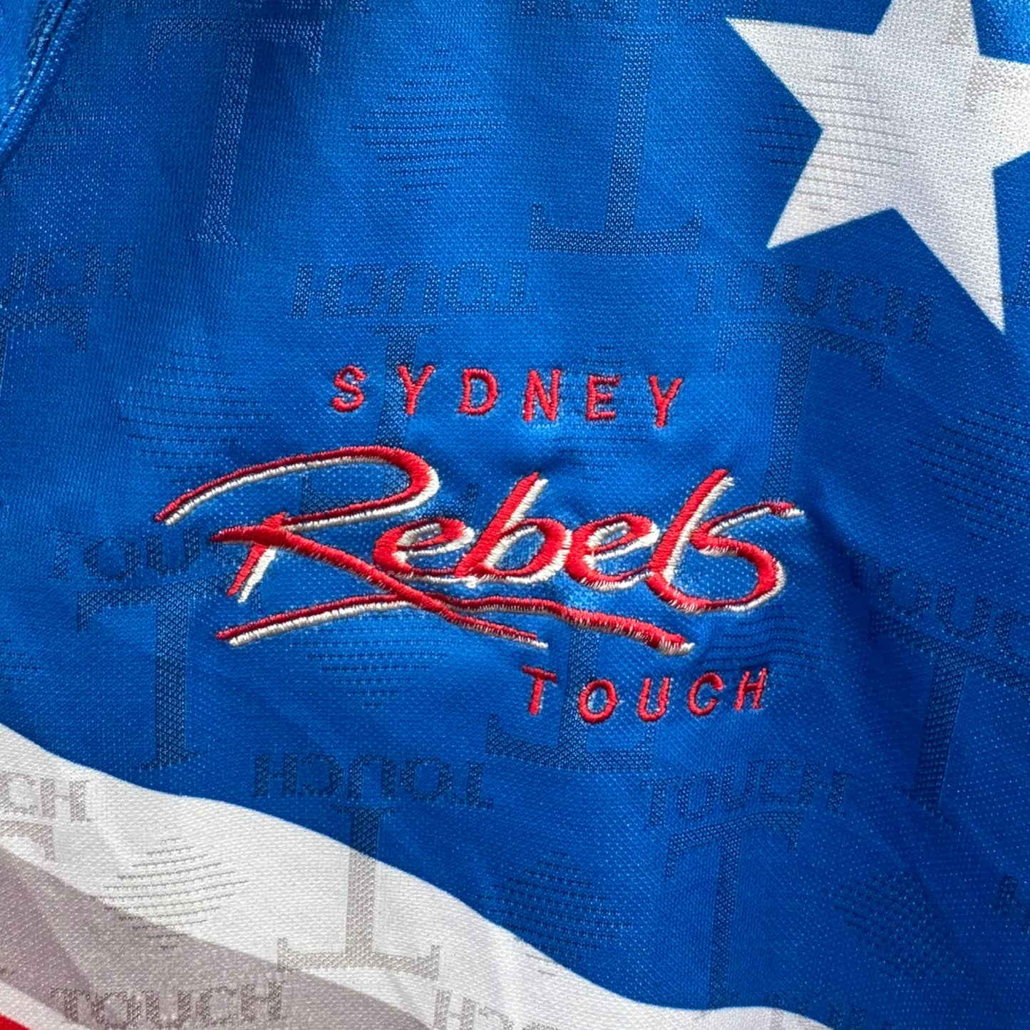 SYDNEY REBELS NATIONAL TOUCH LEAGUE VINTAGE JERSEY