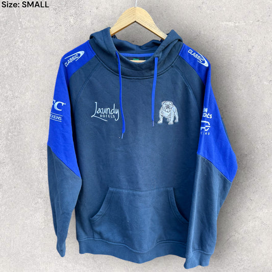CANTERBURY BULLDOGS CLASSIC PULLOVER HOODED JUMPER