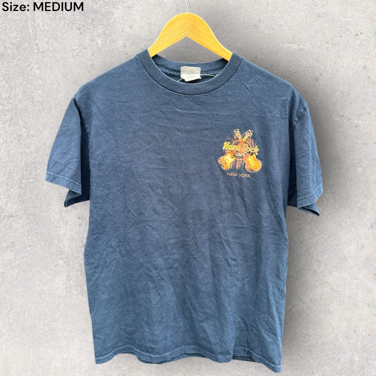HARD ROCK CAFE NEW YORK CITY VINTAGE 90s ‘SAVE THE PLANET’ T-SHIRT