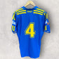 PARRAMATTA EELS 2015 HOME RESERVE GRADE MATCH WORN #4 JERSEY