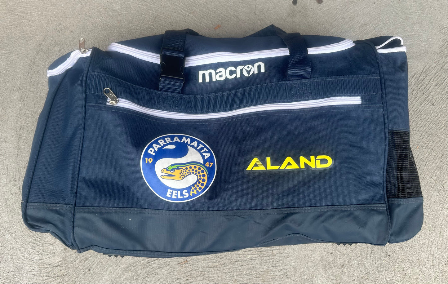 Parramatta Eels Player Issued Macron Gym/Duffel Bag Rugby League