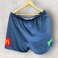 PARRAMATTA EELS MACRON BLUE TRAINING SHORTS