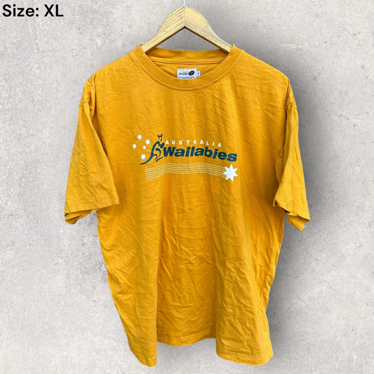 AUSTRALIAN WALLABIES RUGBY UNION SHIRT