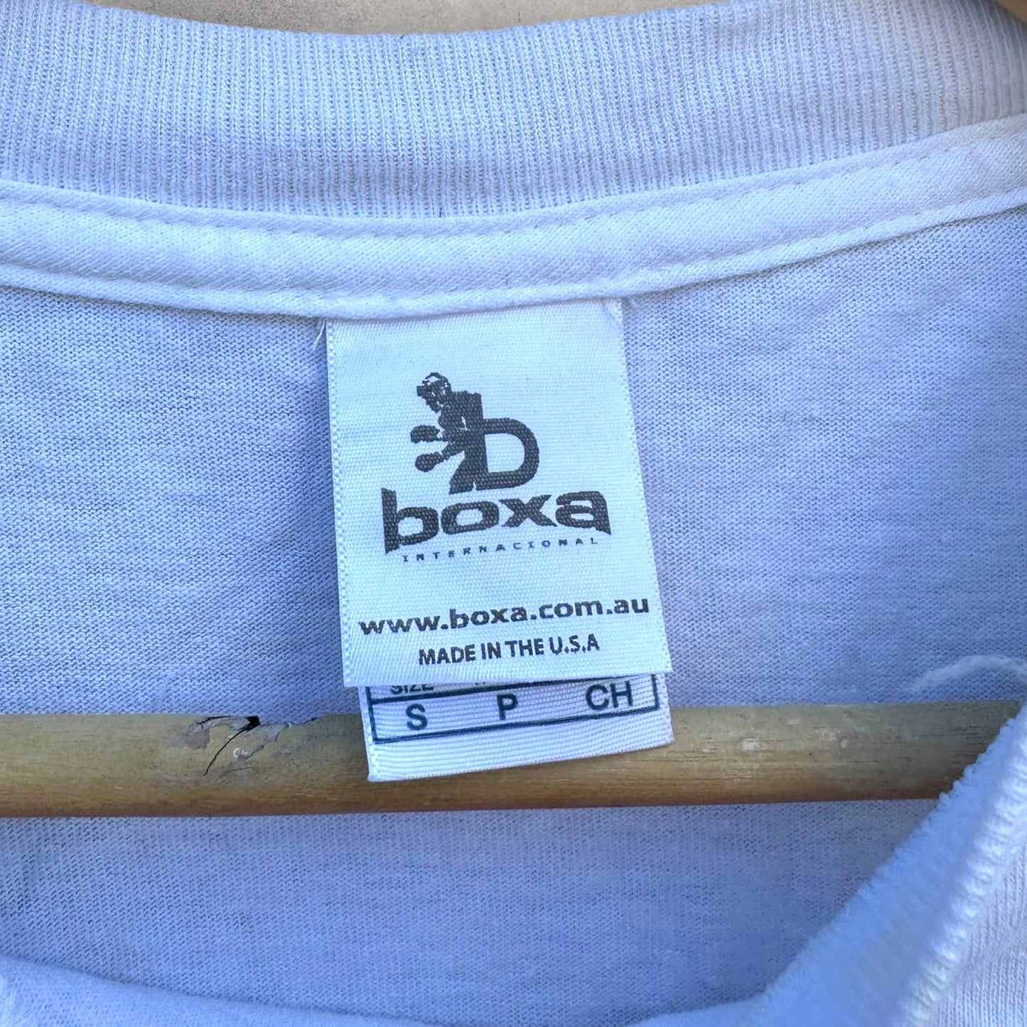 ANTHONY MUNDINE VA DANNY GREEN 2006 WHITE BOXING T-SHIRT