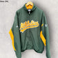 OAKLAND ATHLETICS MAJESTIC THERMA BASE MLB GREEN JACKET