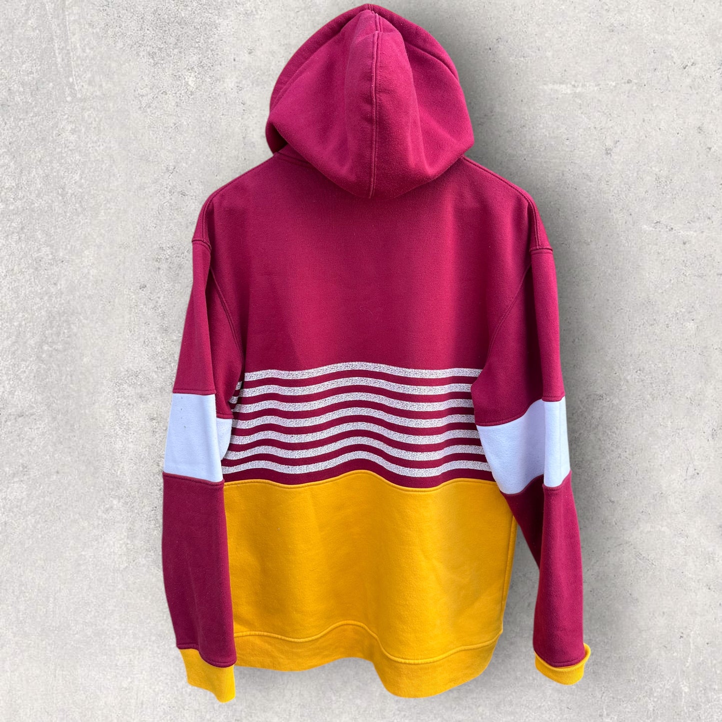 BRISBANE BRONCOS FULL ZIP HERITAGE HOODED JUMPER
